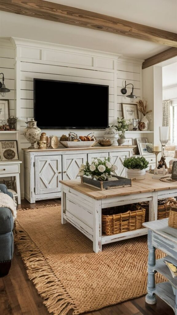 farmhouse living room