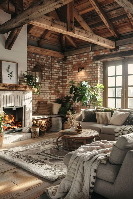 farmhouse living room