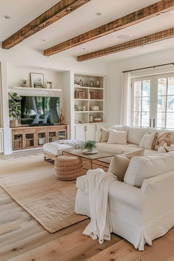 farmhouse family room