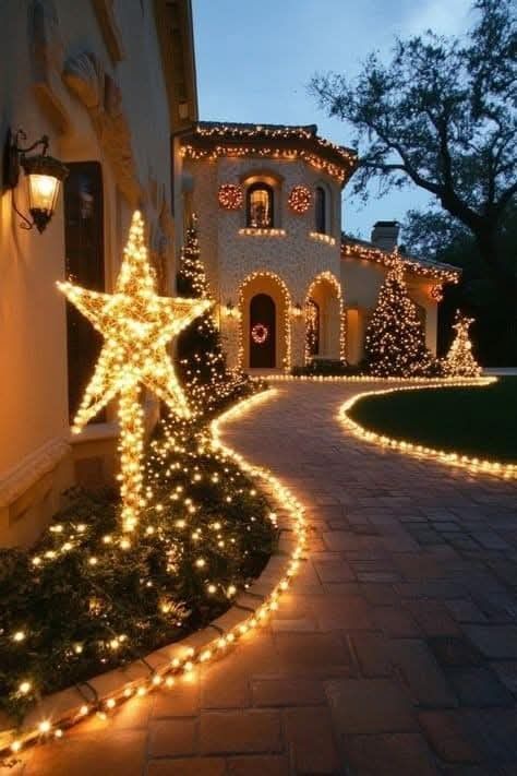 outdoor Christmas decor