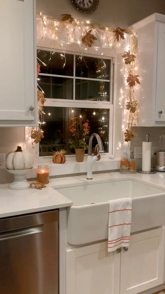 kitchen window decor