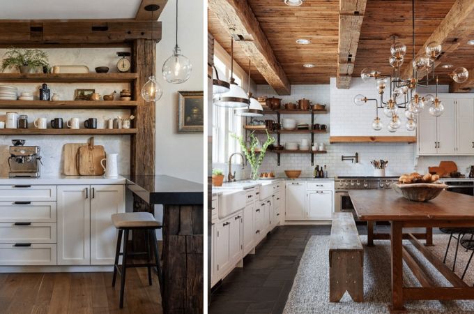 21 Stunning Kitchen Design Ideas With Modern Rustic Style - The ...