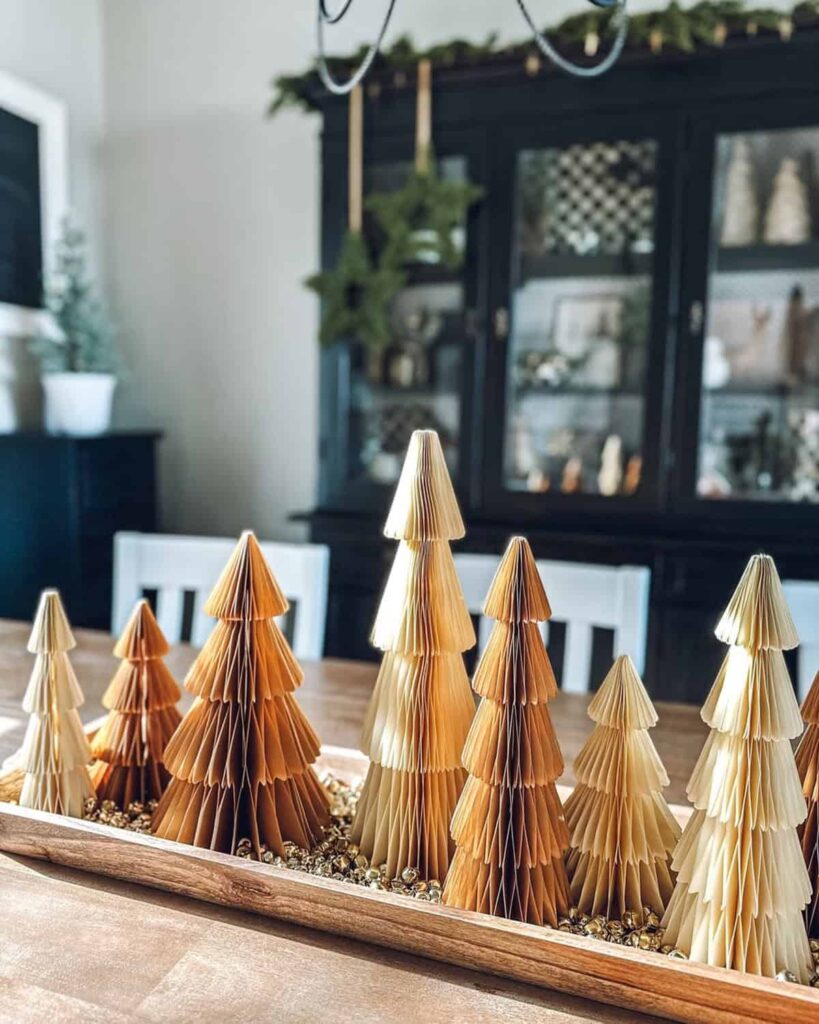 Christmas table setting idea