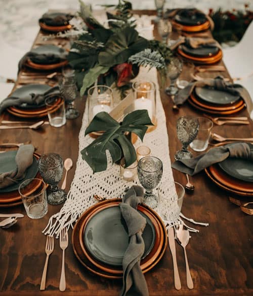 Christmas Table Setting Ideas