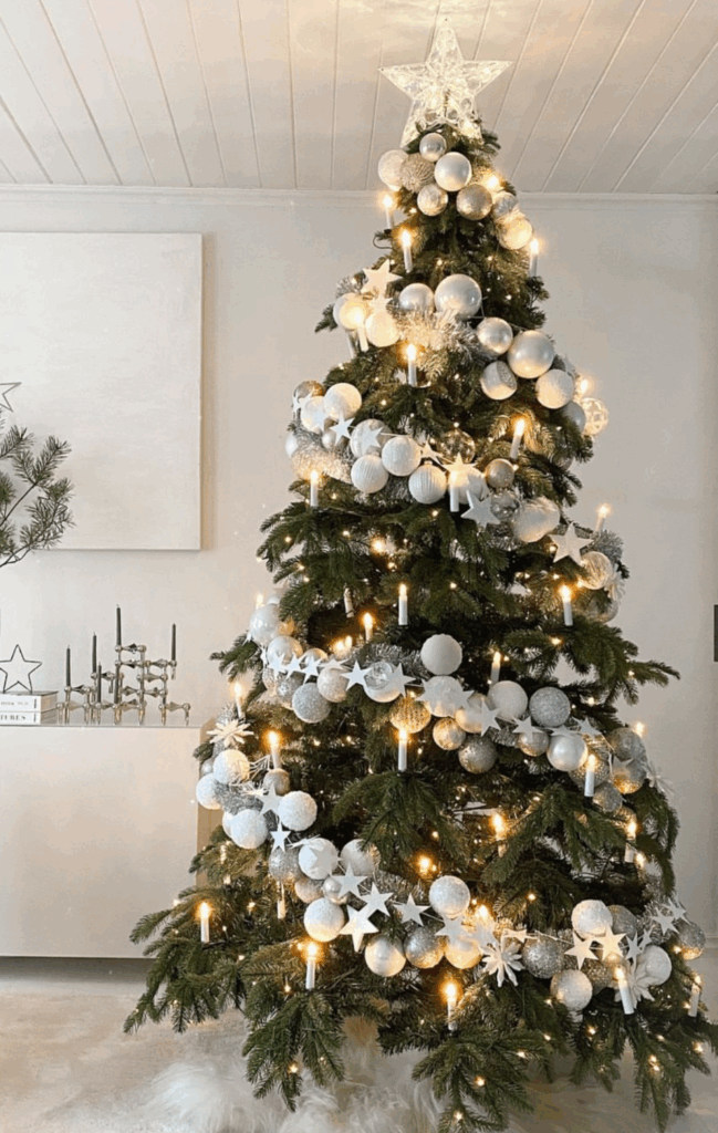 Christmas tree decor idea