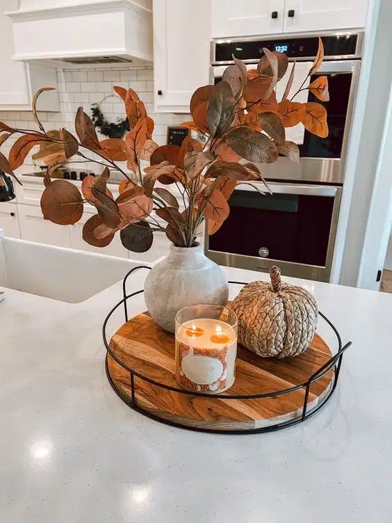 fall centerpiece diy decor idea