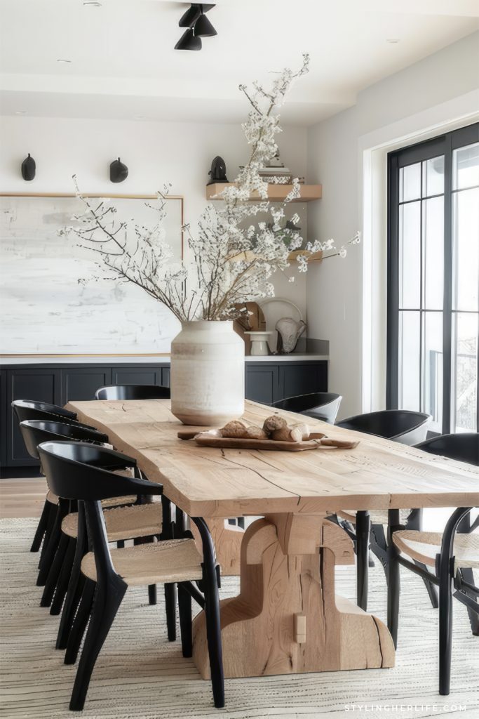 modern farmhouse dining room decor ideas 