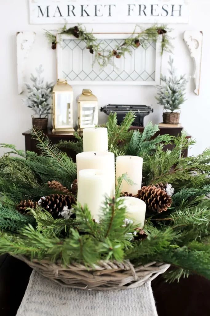 winter centerpiece ideas