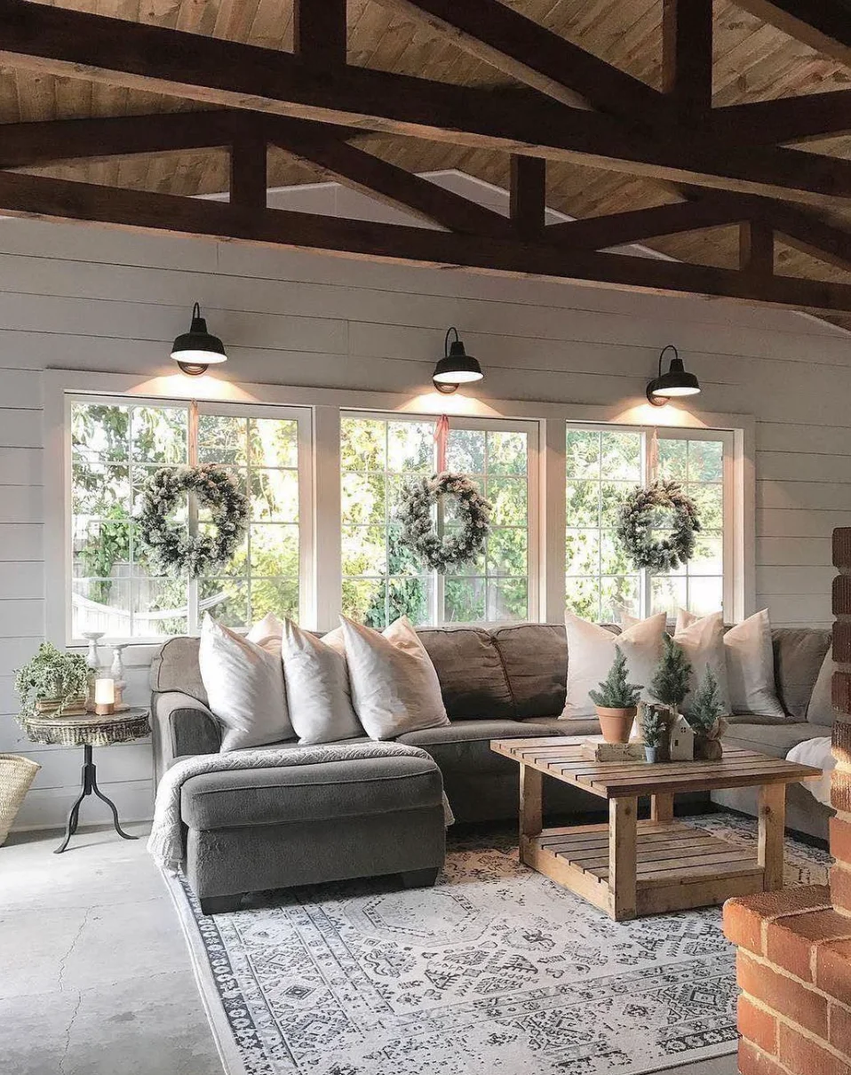 farmhouse living room decor
