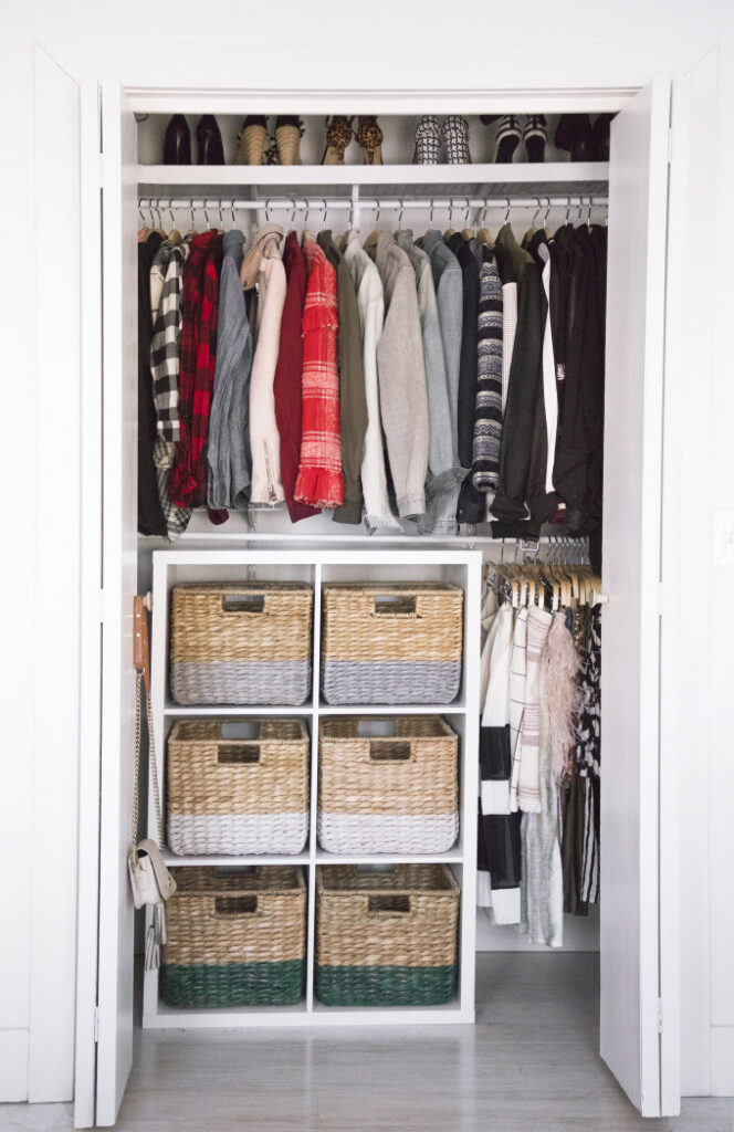 closet organization idea
