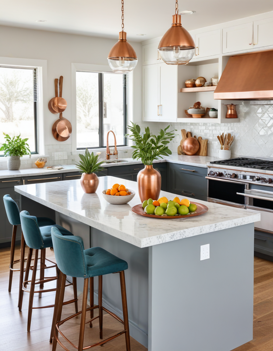 15 Minimal & Modern Kitchen Island Counter Top Decor Ideas - The ...