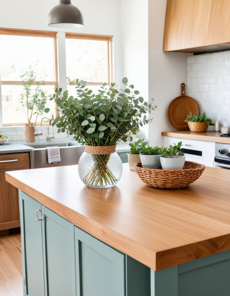 kitchen island decor idea