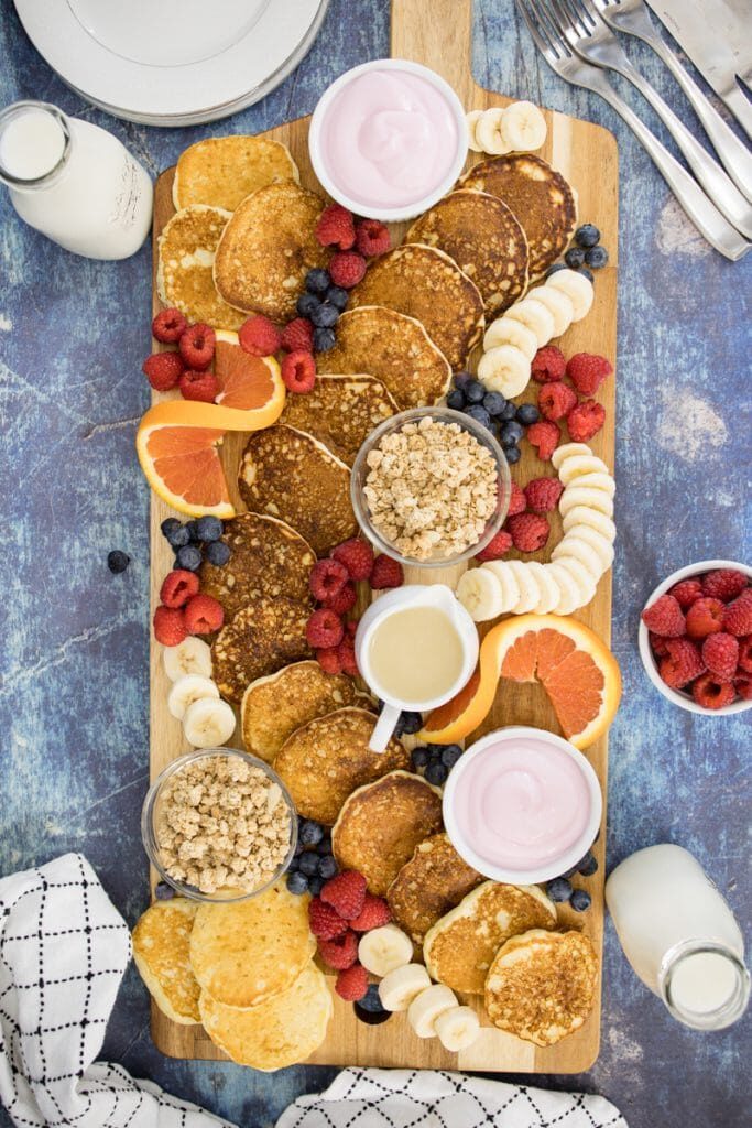 breakfast charcuterie board idea