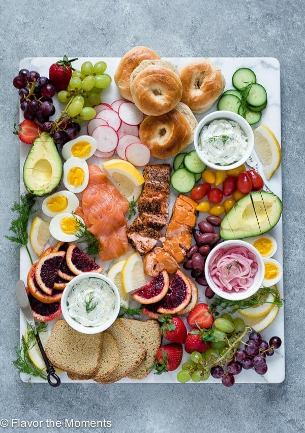 brunch charcuterie board idea