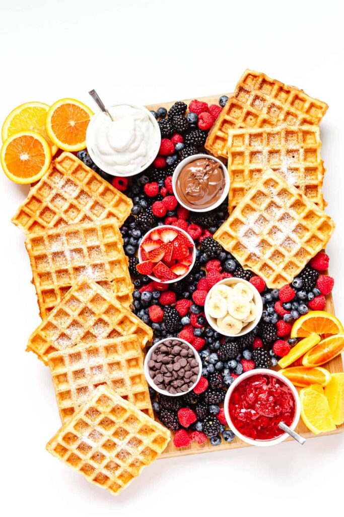 breakfast charcuterie board idea