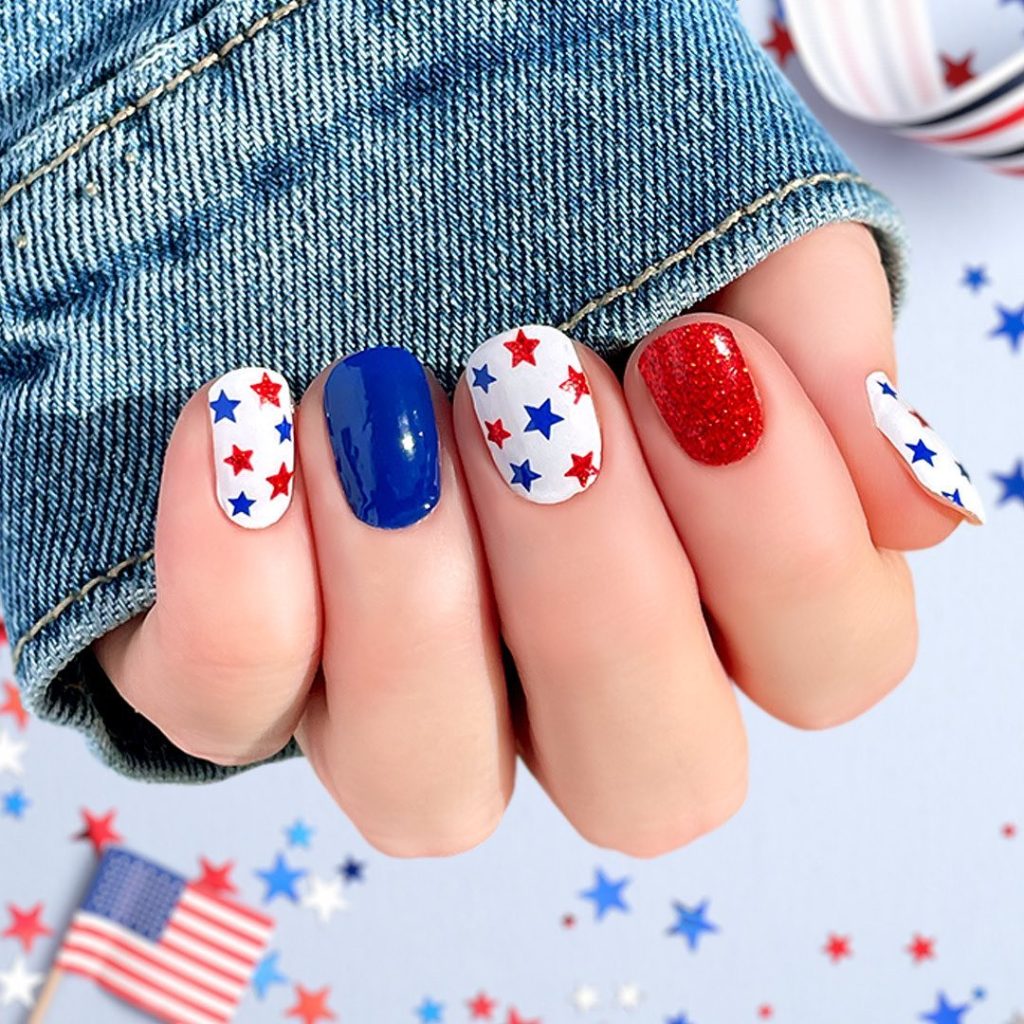4th of July Nails