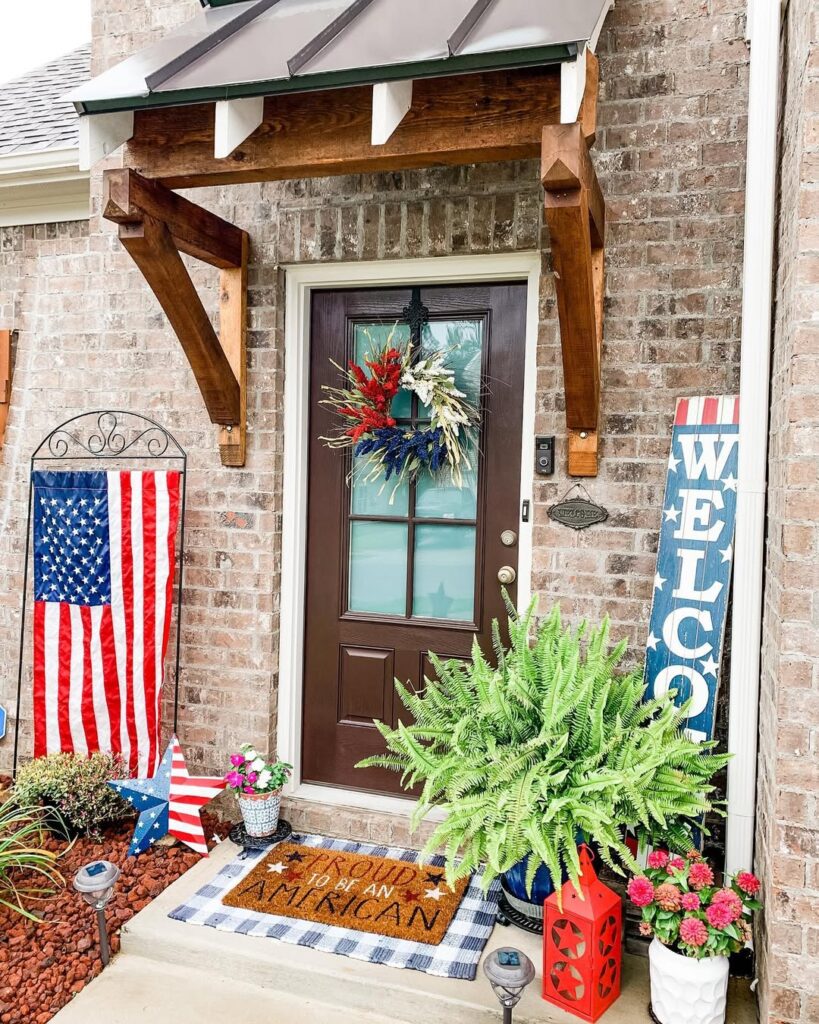 4th of July Porch Decorations