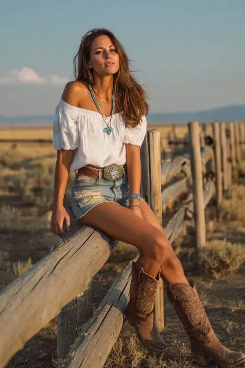 country concert outfit idea