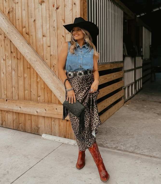 country concert outfit idea