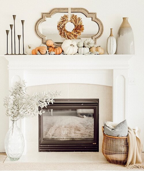 fall mantle decor ideas