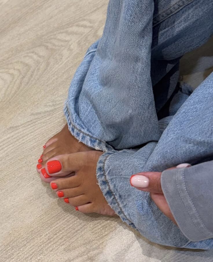 summer pedicure
